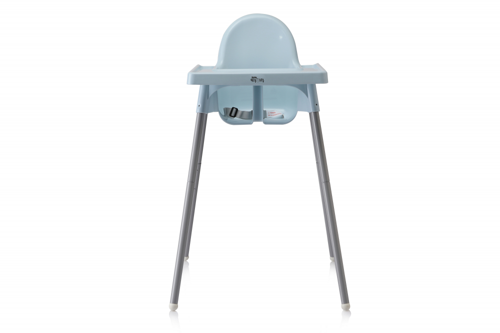 Scaun de masă Little Mom Infant Blue, sigur și practic - imagine 10
