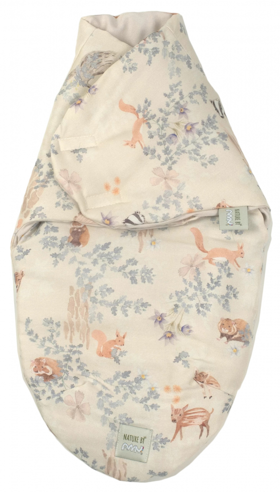 Sistem înfășare Amy Nature Bamboo + Rucsac - imagine 4
