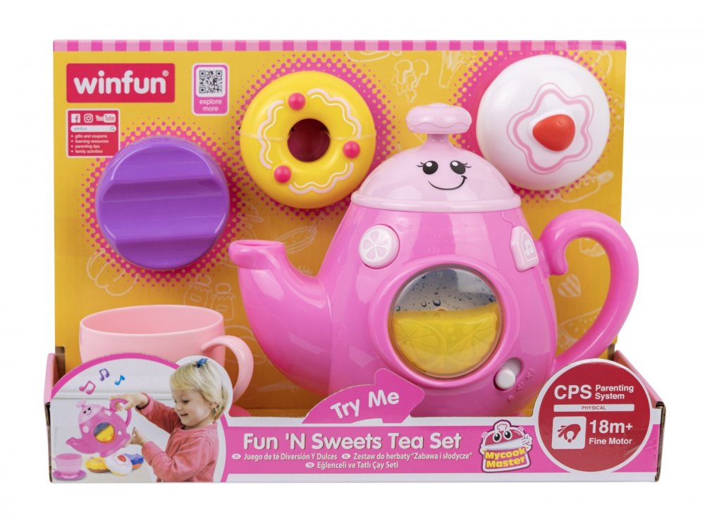 Winfun Set Ceai Educativ Interactiv - Jucarie Copii