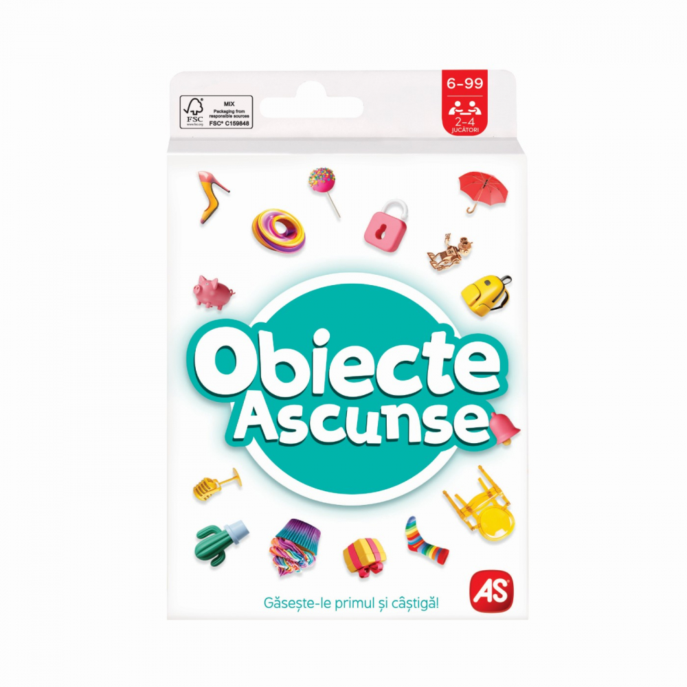 Joc de Carti Obiecte Ascunse AS