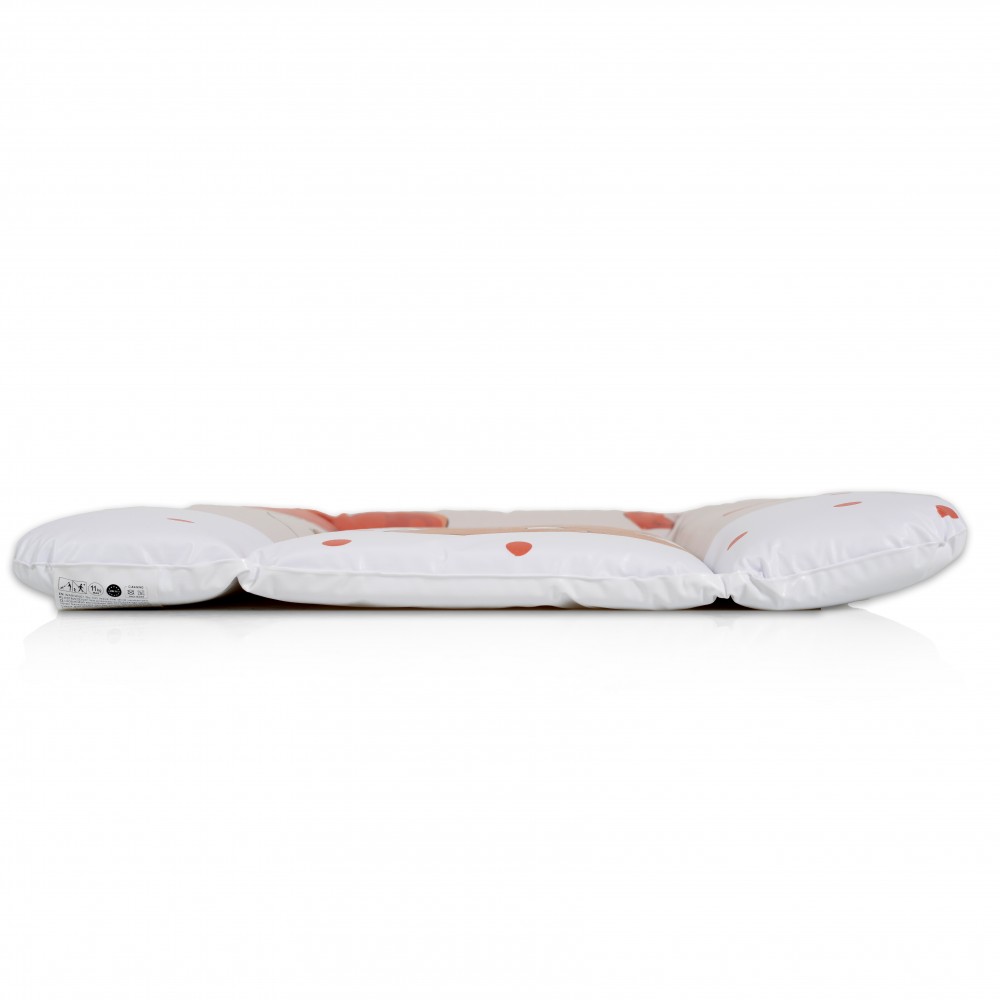 Saltea infasat Cangaroo Teddy, 70x50 cm, impermeabila - imagine 2