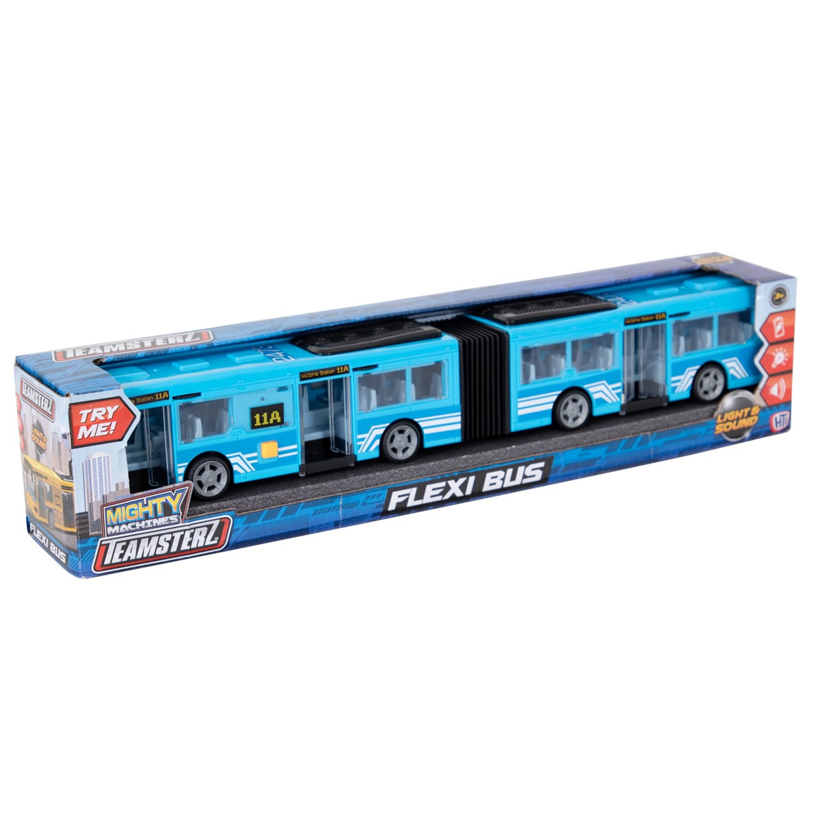 Autobuz Teamsterz cu Lumini și Sunete, 46 cm