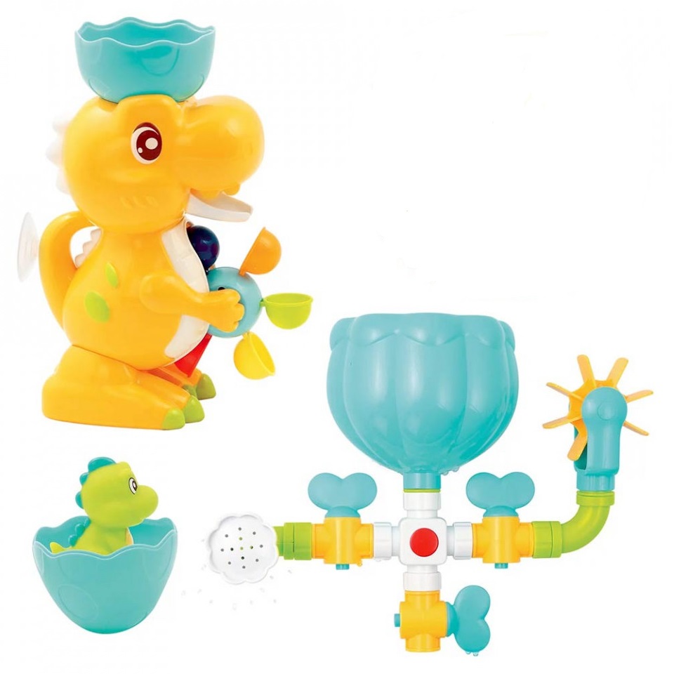 Set Jucării de Baie Dinozaur Ludi - imagine 6