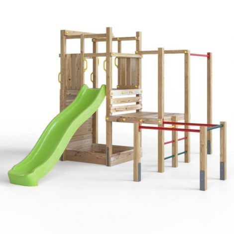 Fungoo Climbing Star 4 - Loc de joaca din lemn - imagine 5
