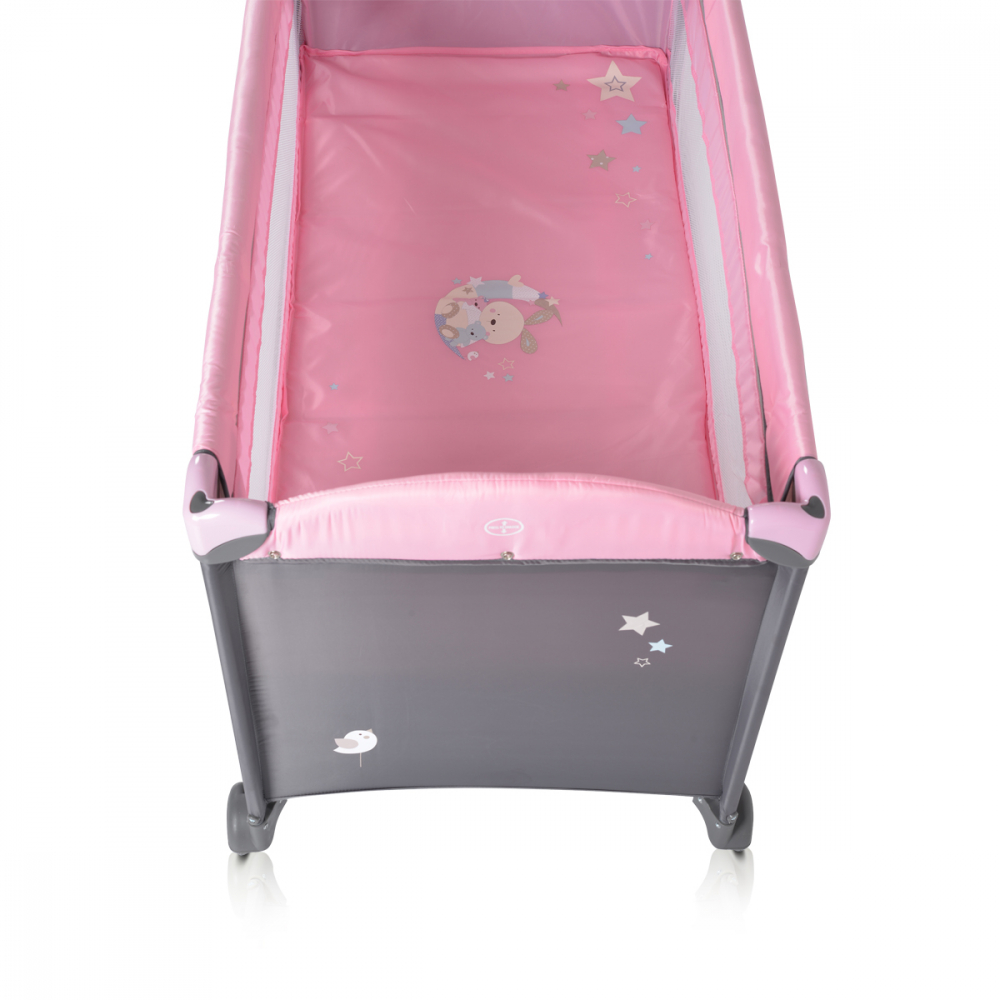 Patut Moni 2in1 Sleepy Travel Compact Pink - imagine 4