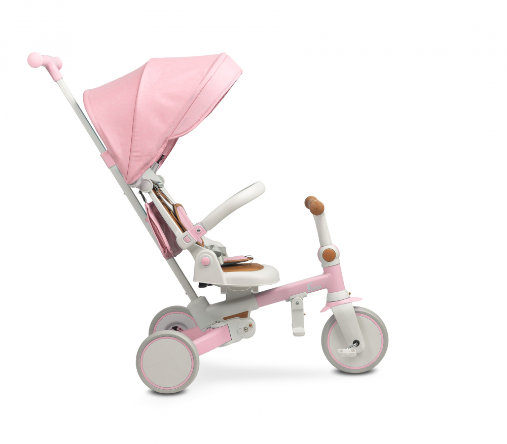 Tricicleta Toyz Faro Pink Ultra-pliabilă Multifuncțională - imagine 7
