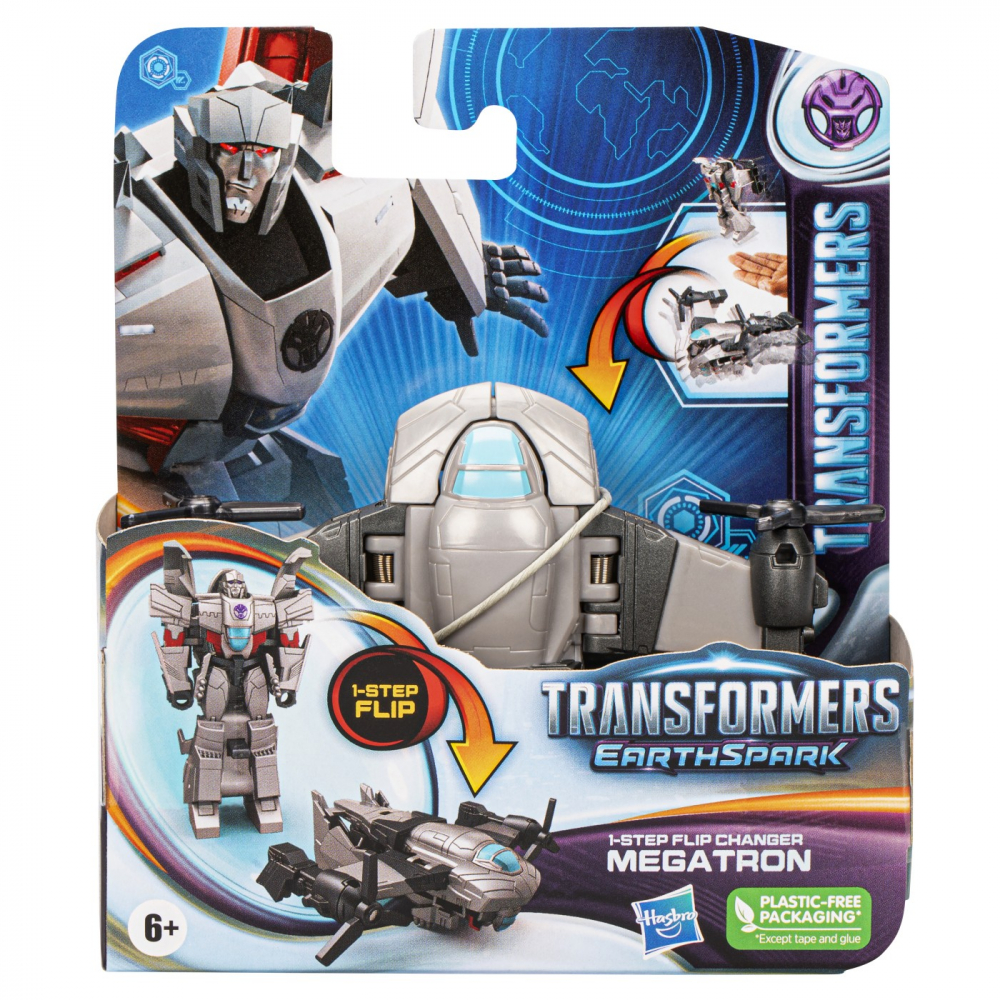 Mega-Tron Transformers EarthSpark, 6 cm, Hasbro