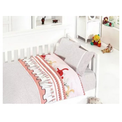 Lenjerie Patut Bambus Ginny Pink Kreis Design