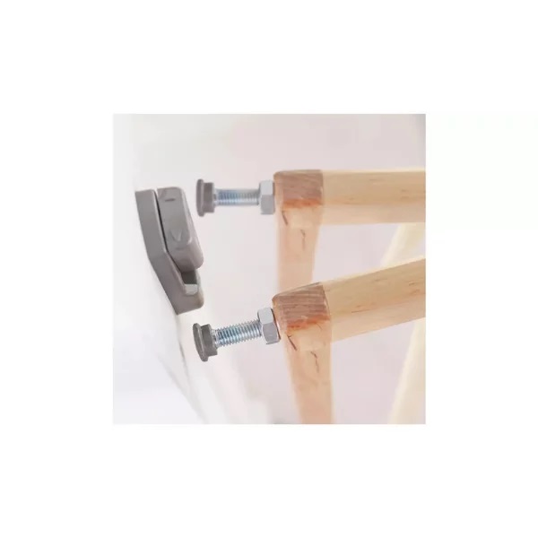Poarta extensibila din lemn Munchkin, 73-106 cm - imagine 5