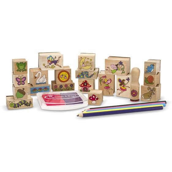 Set Stampile Gradina Zanelor Melissa & Doug
