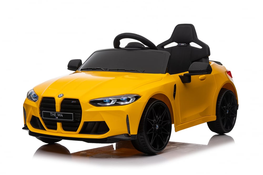 Mașinuță Electrică BMW M4 12V Hollicy | Galben