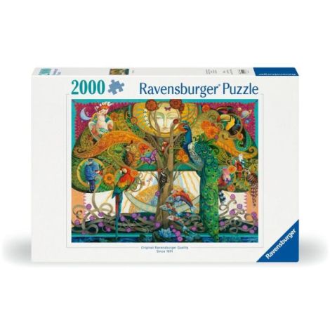 Puzzle Păsări 2000 piese Ravensburger - Hobby - imagine 2