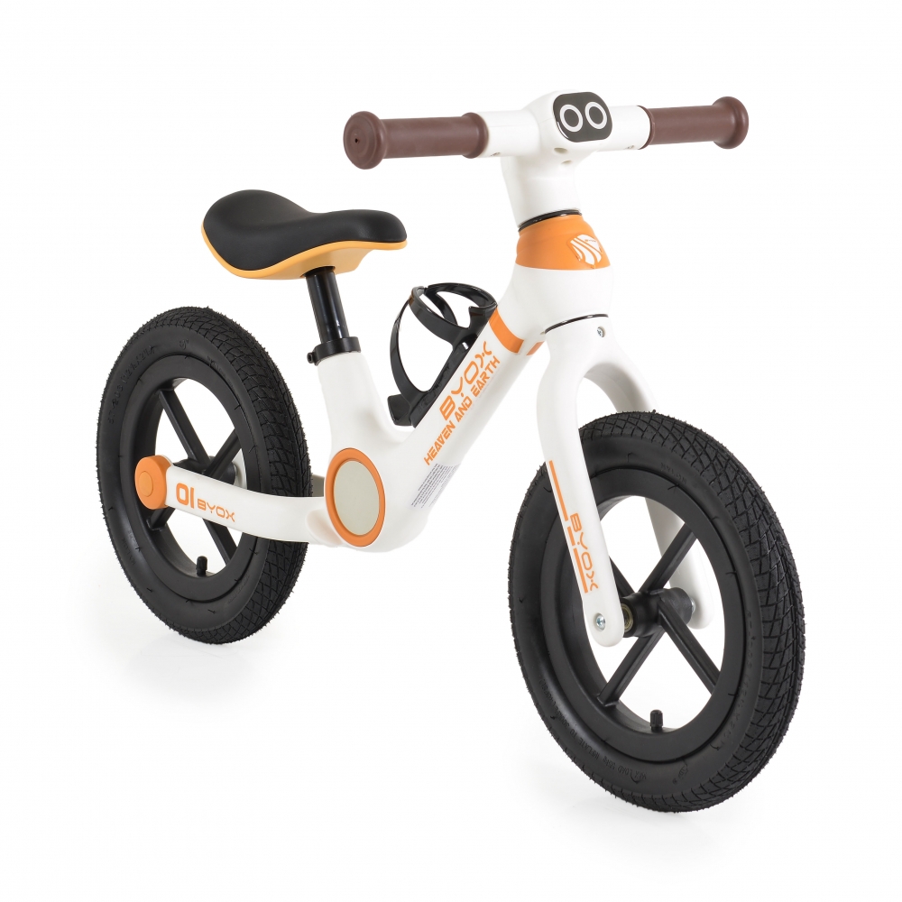 Bicicleta Fara Pedale Byox Orb White, 12 Inch - imagine 4