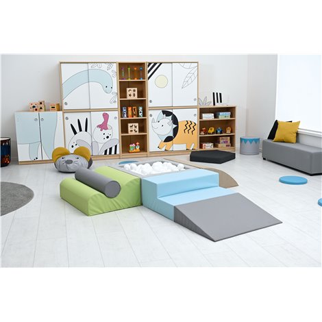 Moje Bambino Set Motricitate cu Piscină Bile - imagine 5