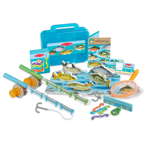 Set Pescuit Melissa & Doug, 21 Piese