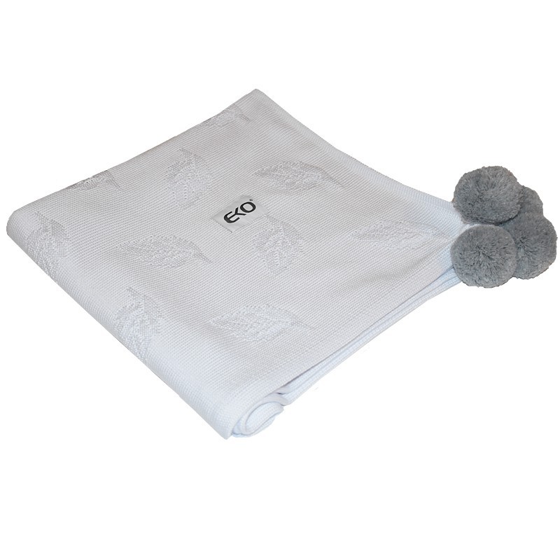 Paturica Bambus Eko 80x80 cm White | Anti-alergică - imagine 5