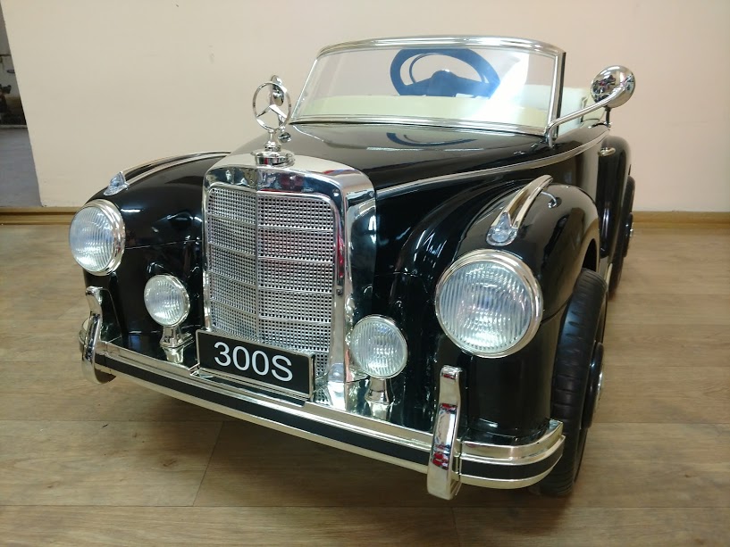 Masinuta Electrica Mercedes 300S Negru - imagine 3