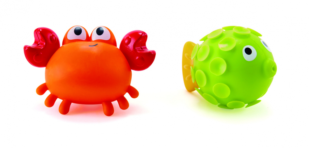 Set Jucării de Baie Hape Crab și Pește - imagine 6