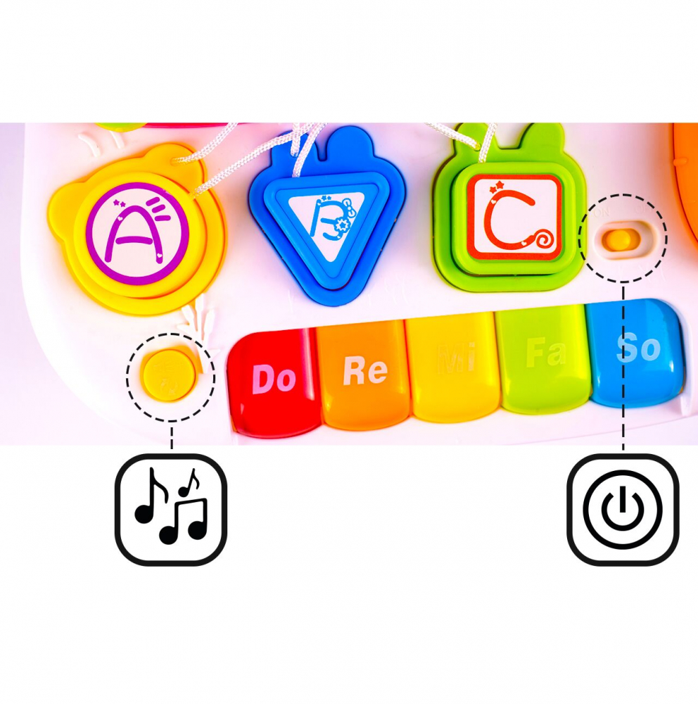 Antepremergator Malplay 5in1 Muzical Educativ - imagine 6