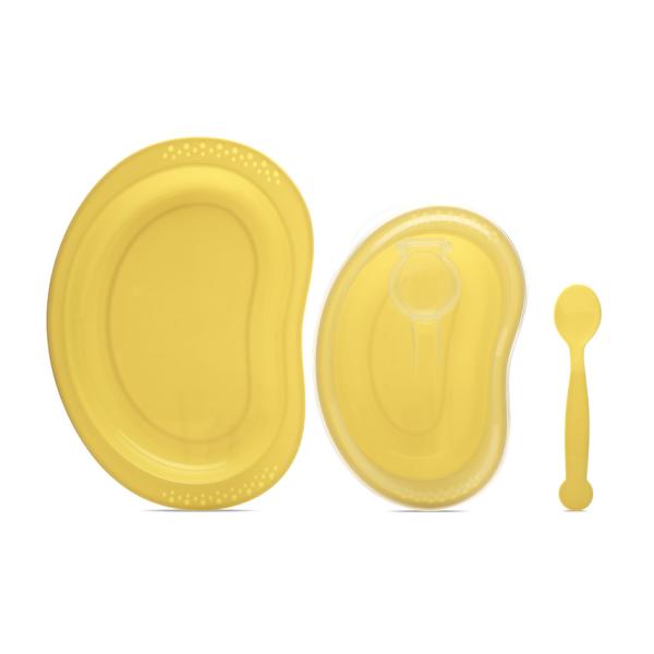 Set Hranire Lorelli 3 Piese: Farfurie, Castron, Lingurita - imagine 2