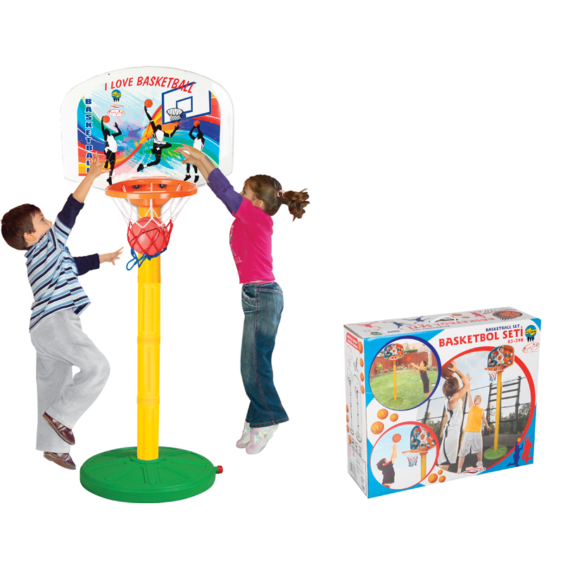 Cos de baschet reglabil Super Basketball Pilsan - imagine 3