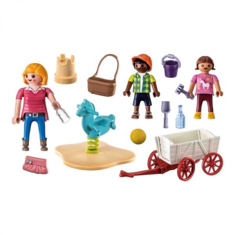 Playmobil Set Învățătoare și Copii - Jucarie Educativa - imagine 3