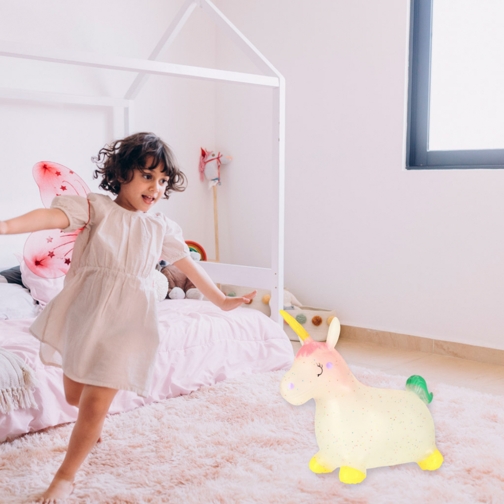 Jumper Unicorn Ikonka | Jucărie Gonflabilă Copii - imagine 5