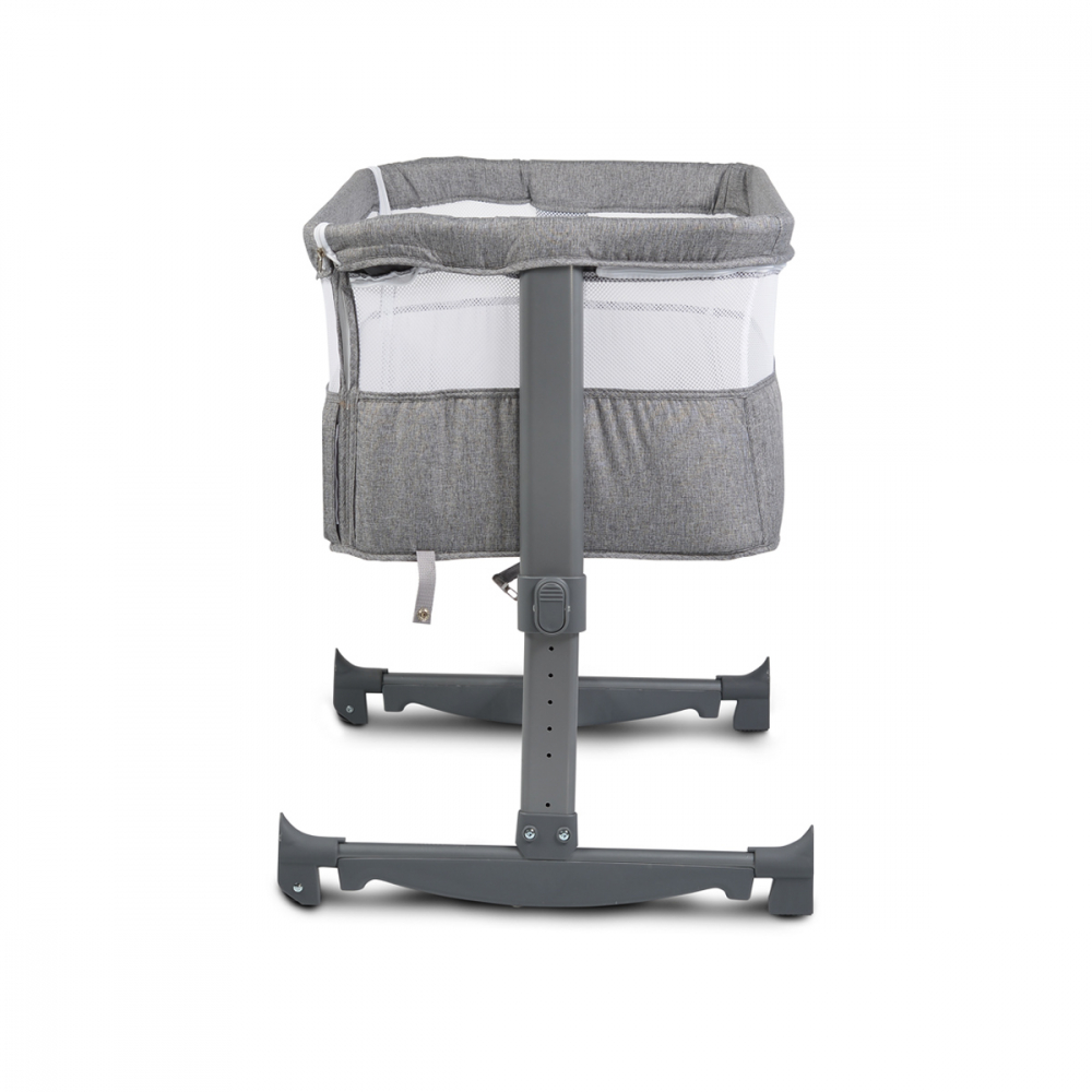 Patut Co-Sleeper Cangaroo Grey, 5 niveluri - imagine 3