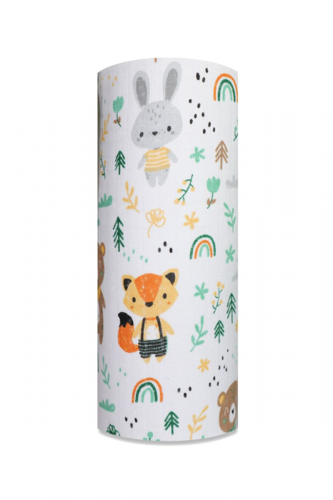 Scutec Muselina Tetra Egakids Bear Rainbow - imagine 2