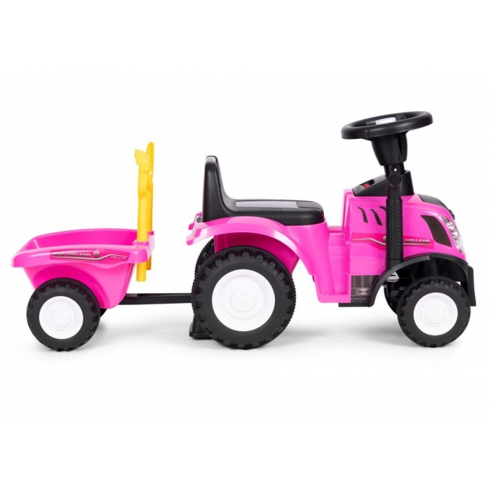 Tractor New Holland cu Remorca Ecotoys - Joc Activ - imagine 2