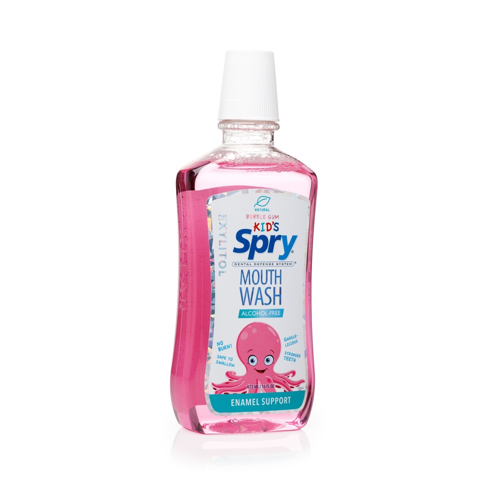 Apa de gură Spry Kids Bubble Gum cu Xilitol - imagine 2