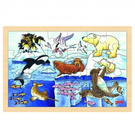 Puzzle Viața Polară Goki 24 Piese