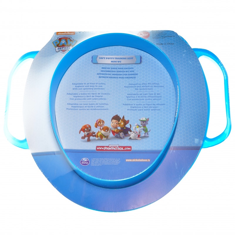 Stor Reductor Toaletă Paw Patrol cu Mânere