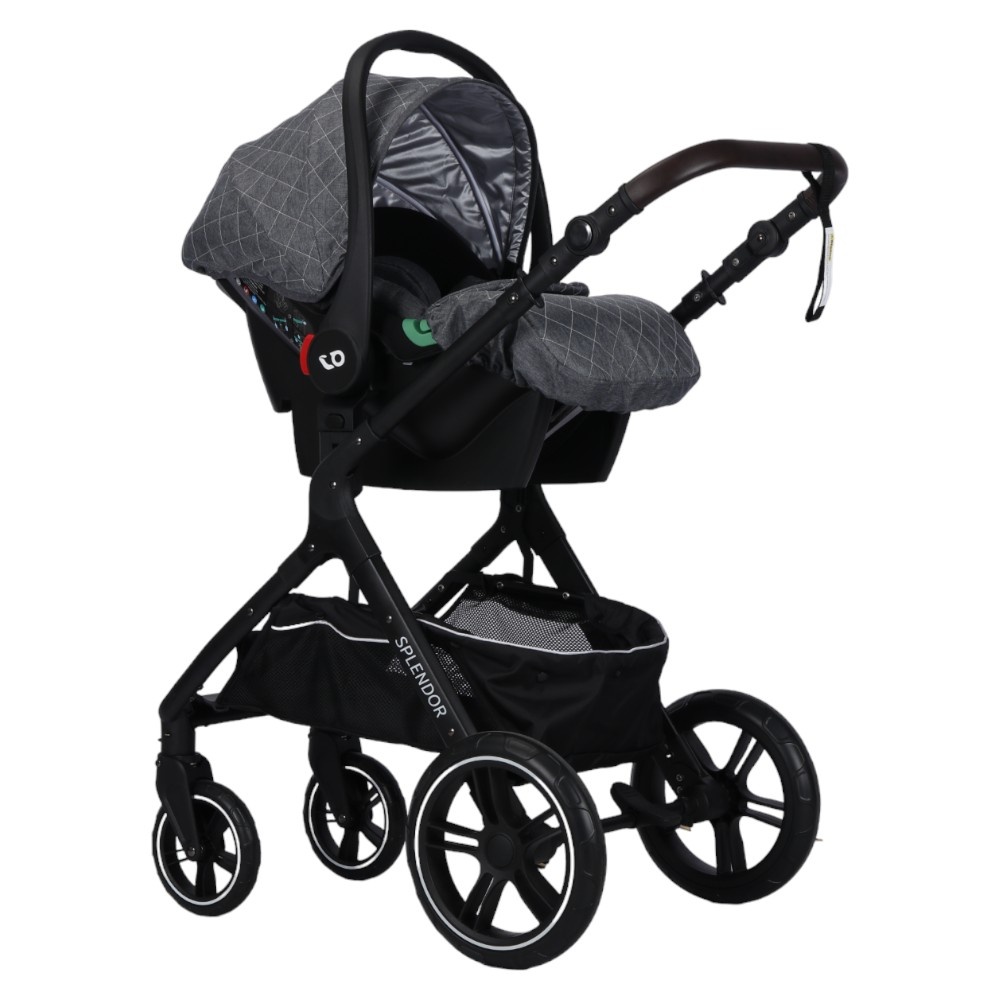 Novokids X1000 Carucior 3-in-1 Gri - imagine 5