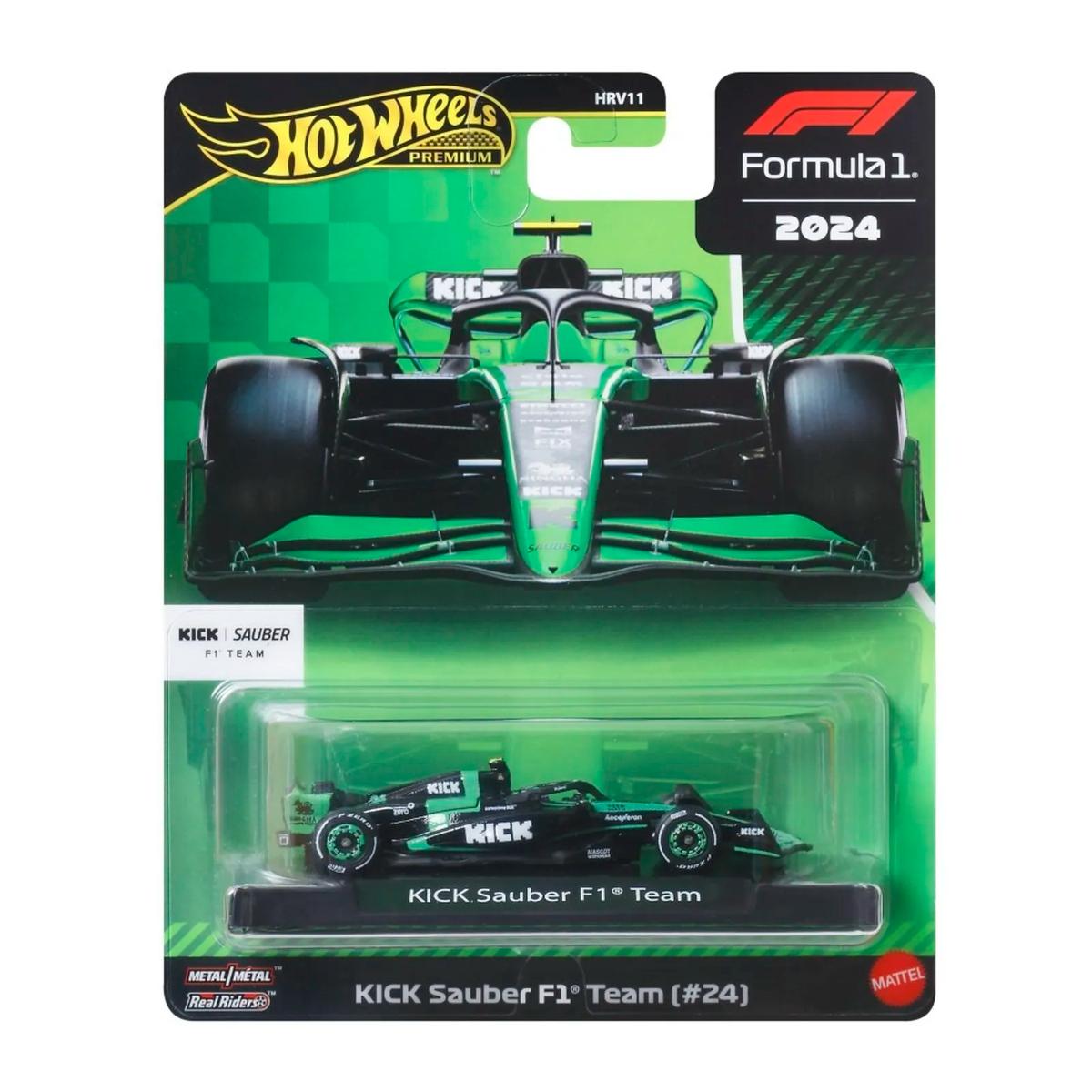 Hot Wheels F1 KICK Sauber #24 - Metalică