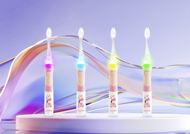 Neno Fratelli Pink - Periuță Electrică pentru Copii - imagine 4
