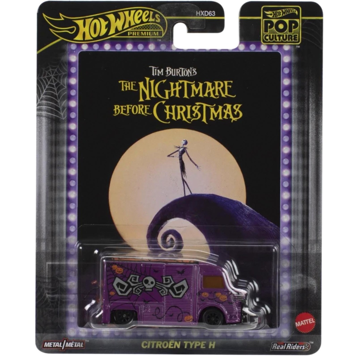 Hot Wheels Citroen H Nightmare Before Xmas