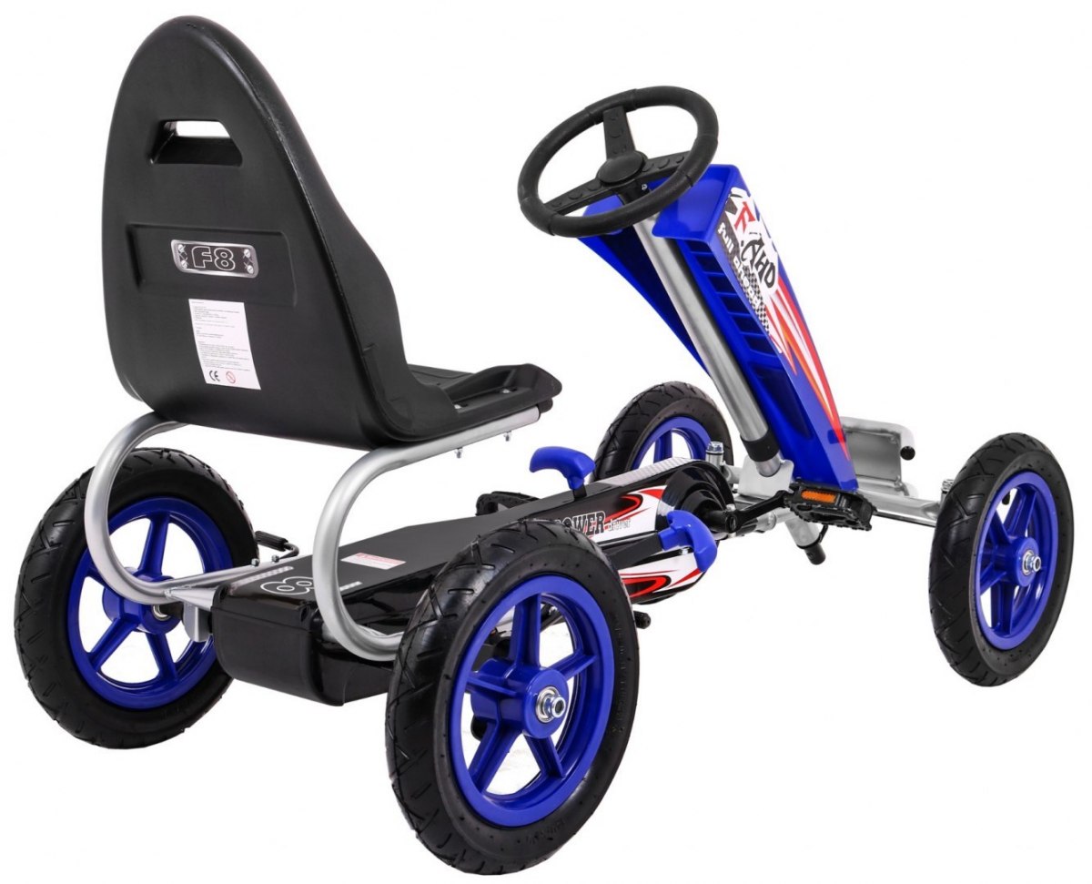Kart Pedale Copii FULL Ahead AIR Albastru - imagine 12