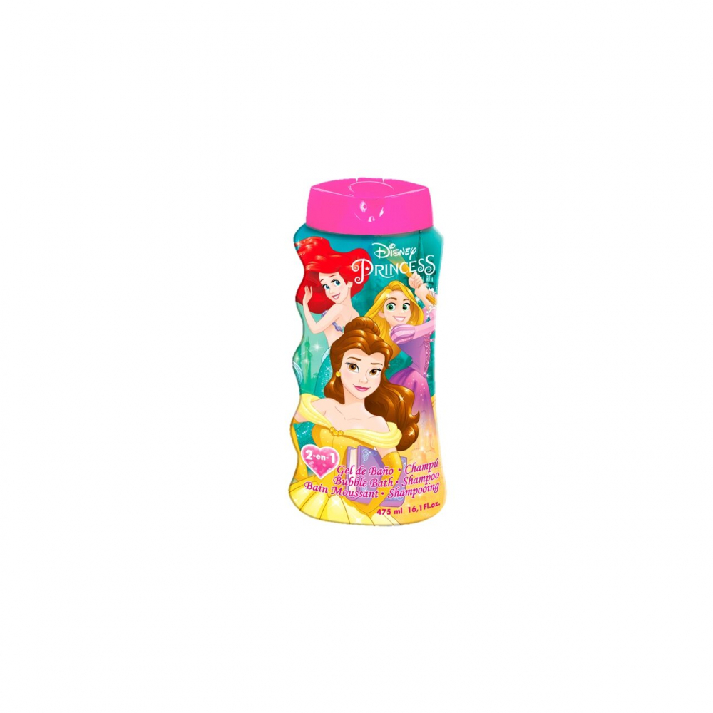 Gel de dus și șampon 2 în 1 Disney Princess 475 ml