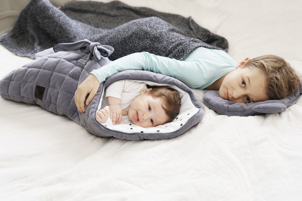 Wrap Nou-Nascut Nor Pufos Babyhorn Denim