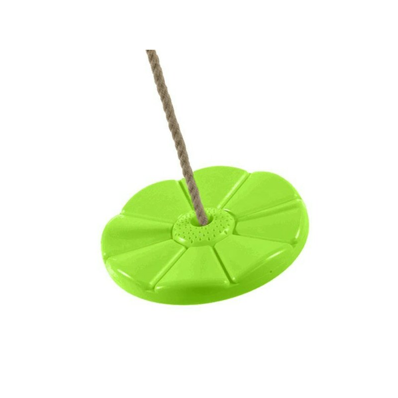 Leagan Rotund Dice Monkey Swing, Lime Green