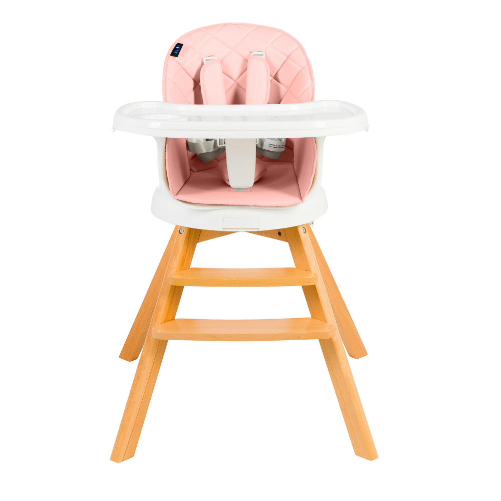 Scaun 3 in 1 Juju EatTwist Pink - Transformabil - imagine 10