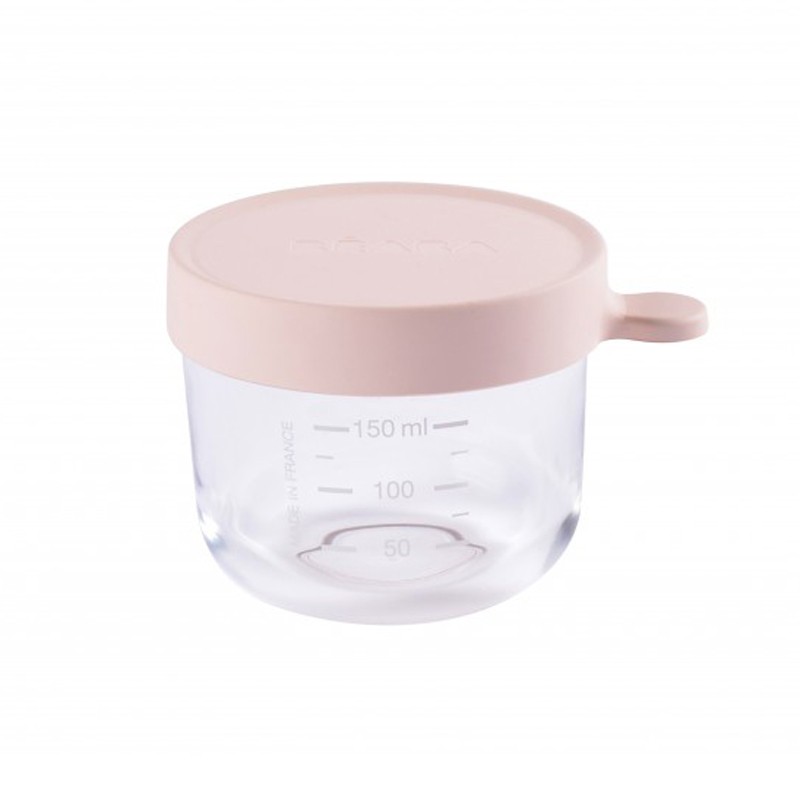 Set 2 recipiente sticlă Beaba, 150 și 250 ml, Bleu - imagine 3