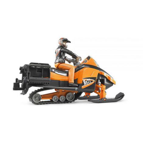 BRUDER Snowmobiliar cu Șofer - Jucărie Iarnă - imagine 3