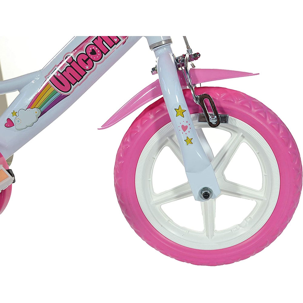 Bicicleta Dino Bikes Unicorn 12" cu Accesorii - imagine 8