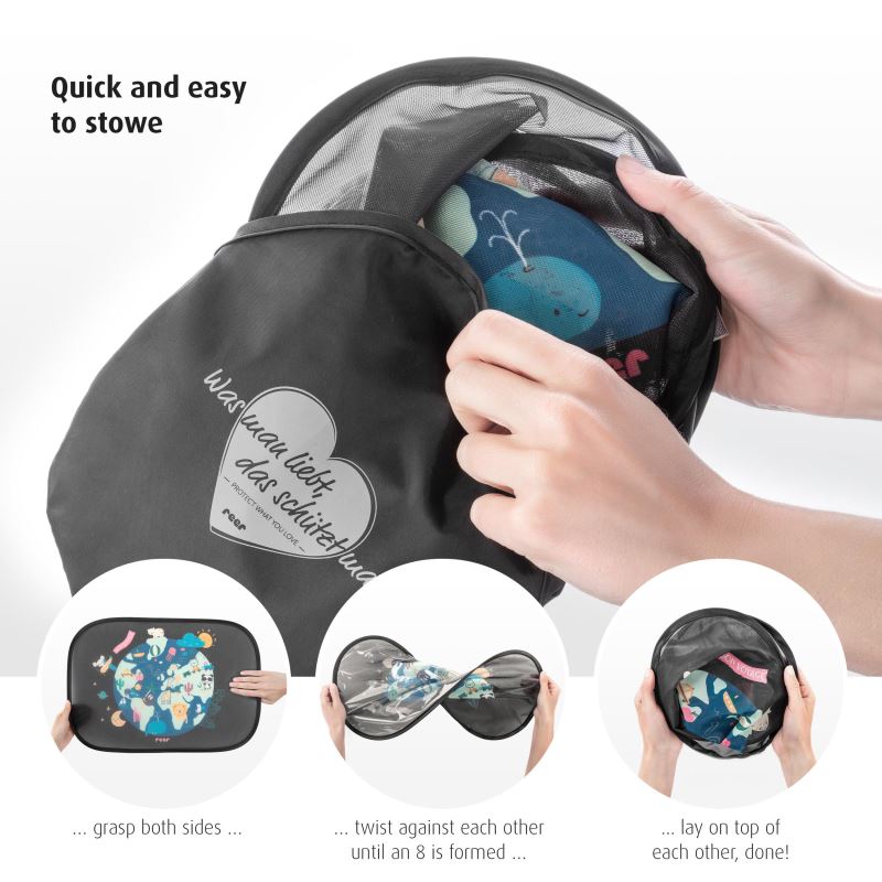 Set Parasolare Auto Reer TravelKid Sun - imagine 3
