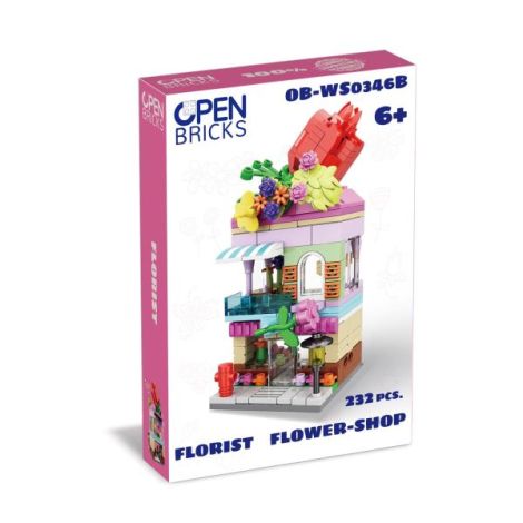 Set Florărie Open Brick - 232 piese compatibile