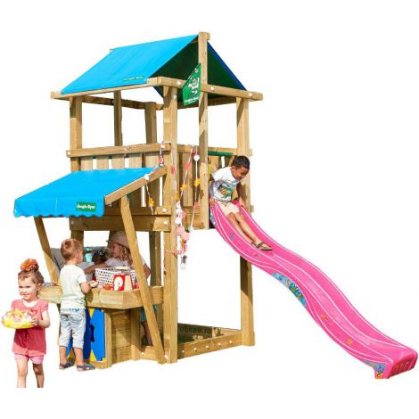 Complex Joacă JungleGym Hut cu Minimarket