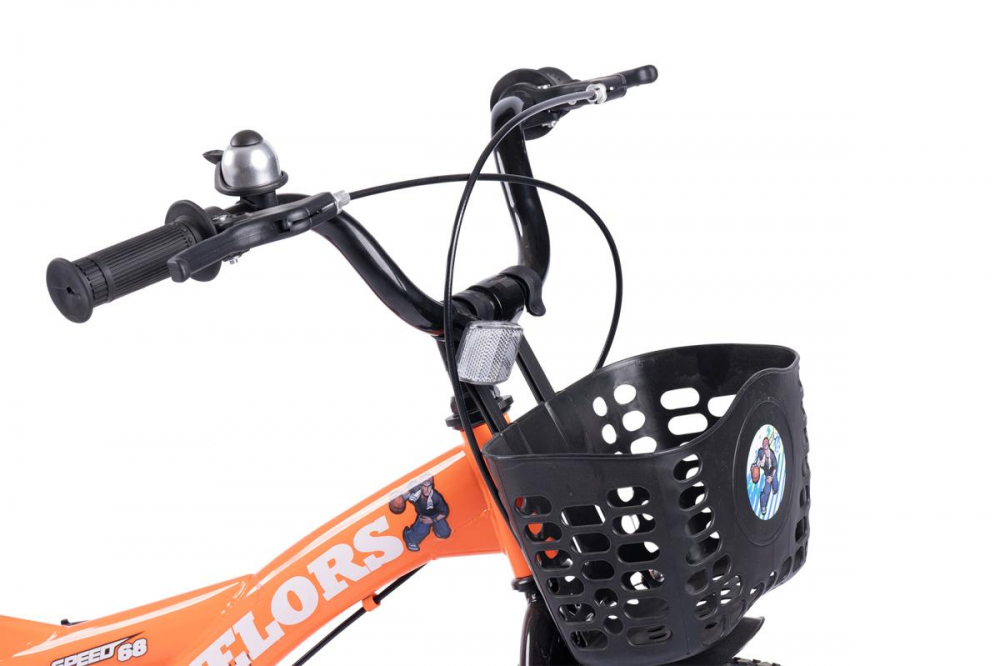 Bicicleta Velors V2001A 20 inch Portocaliu - imagine 2