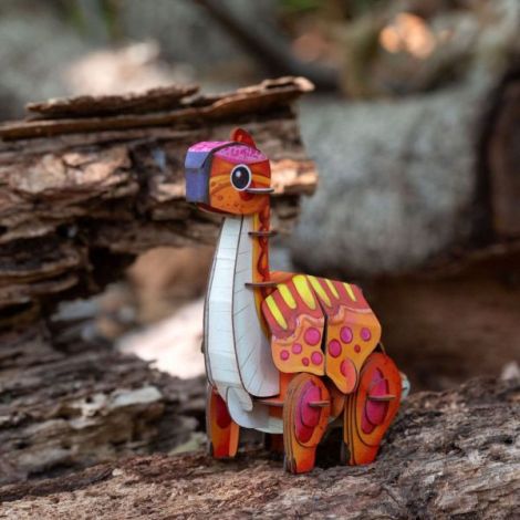 Puzzle 3D Brachiosaurus Sunet Mieredu - imagine 6